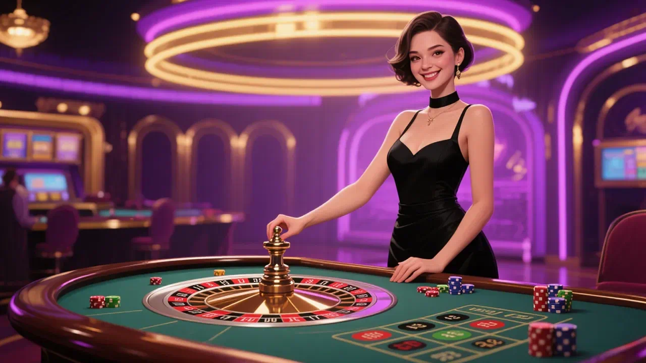 l55.com mesa de roleta tradicional transmitida ao vivo, com crupiê profissional e ambiente refinado que recria a experiência autêntica de cassino